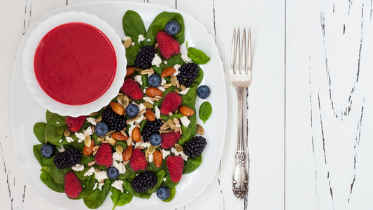 Cooking with Dr. Farr: Spinach Salad with Berry Vinaigrette