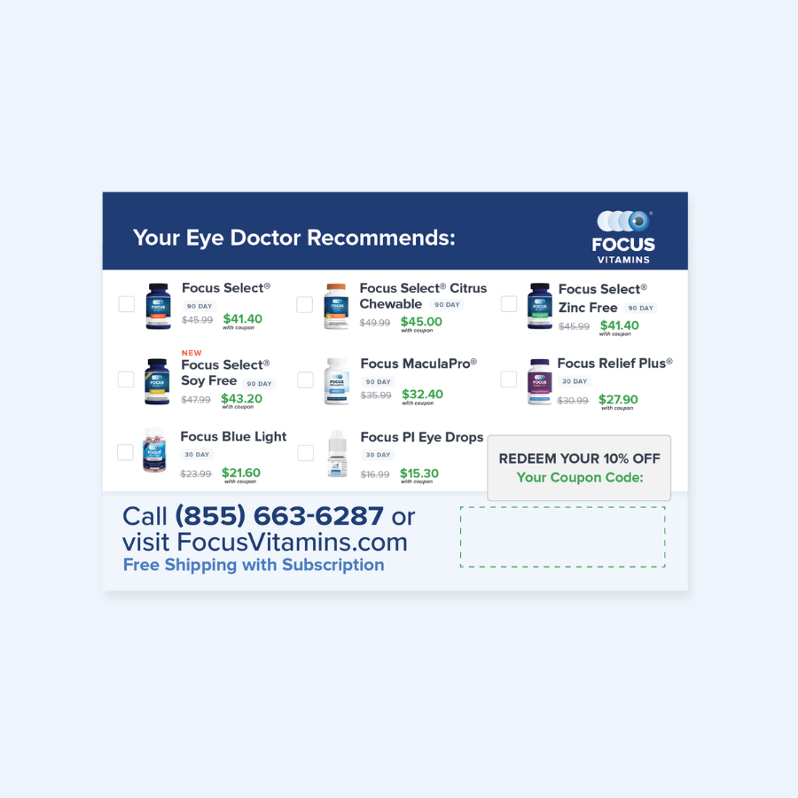 Coupon Code Tear-Offs