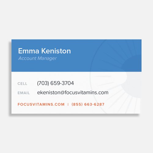 Business Cards for Emma