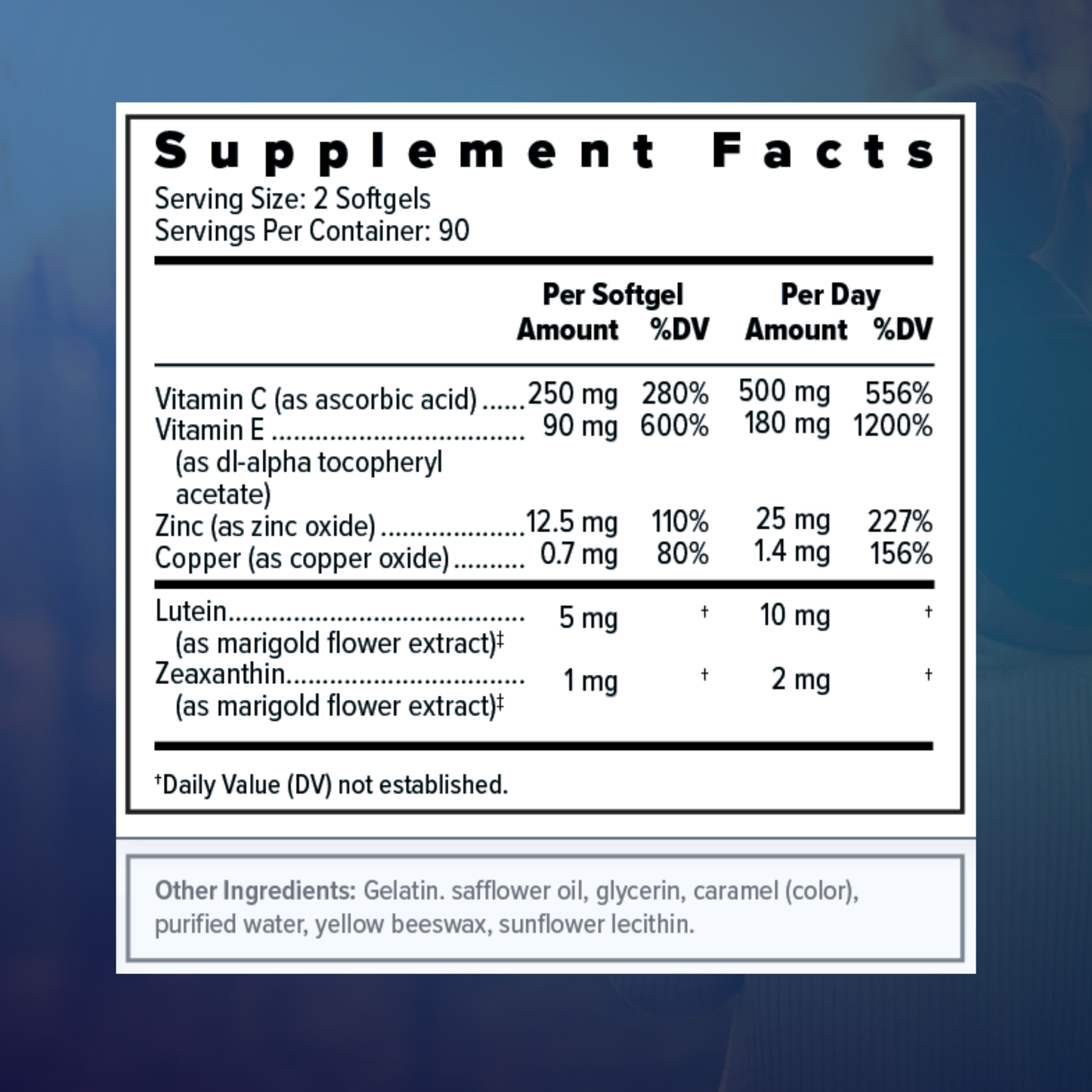 Focus Select® AREDS2 Based Formula