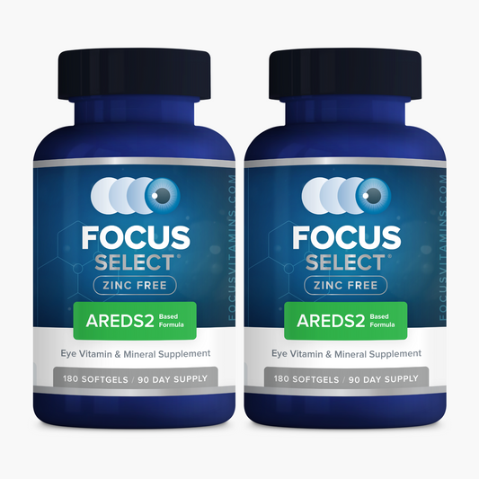 Focus Select® Zinc Free AREDS2-Based Formula (2 pack)