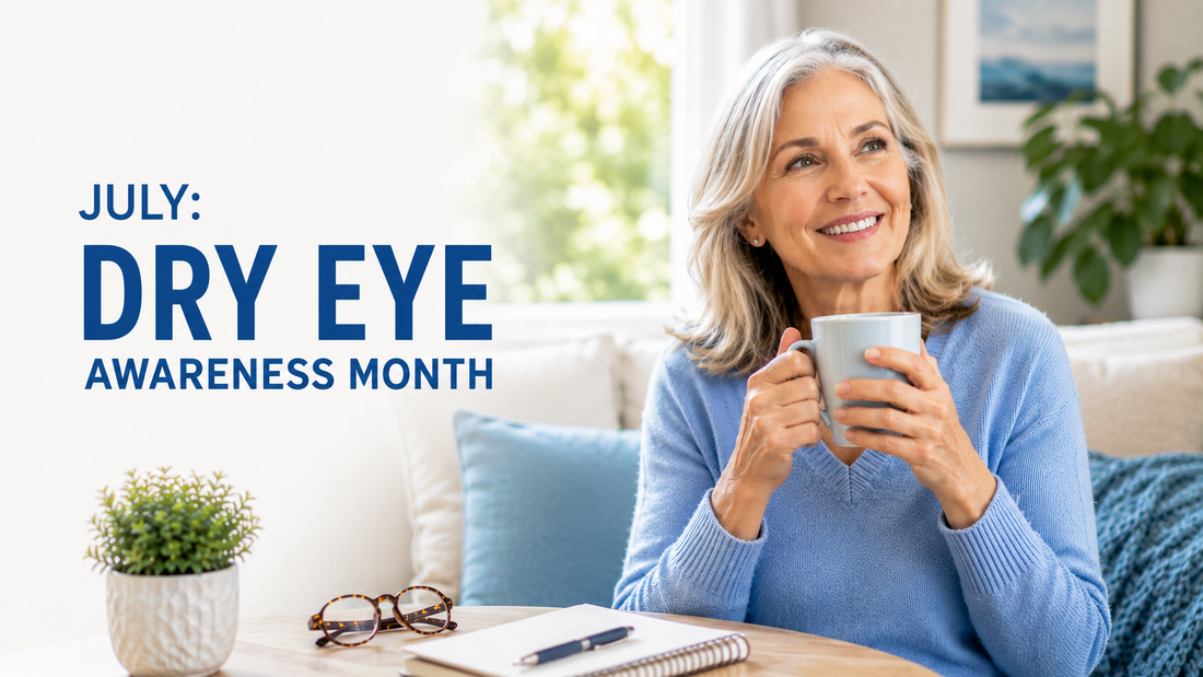 July is Dry Eye Awareness Month: Why Your Eyes Might Be Trying to Tell You Something