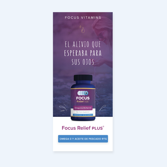 Brochures - Focus Relief Plus® (Spanish) (25 pack)