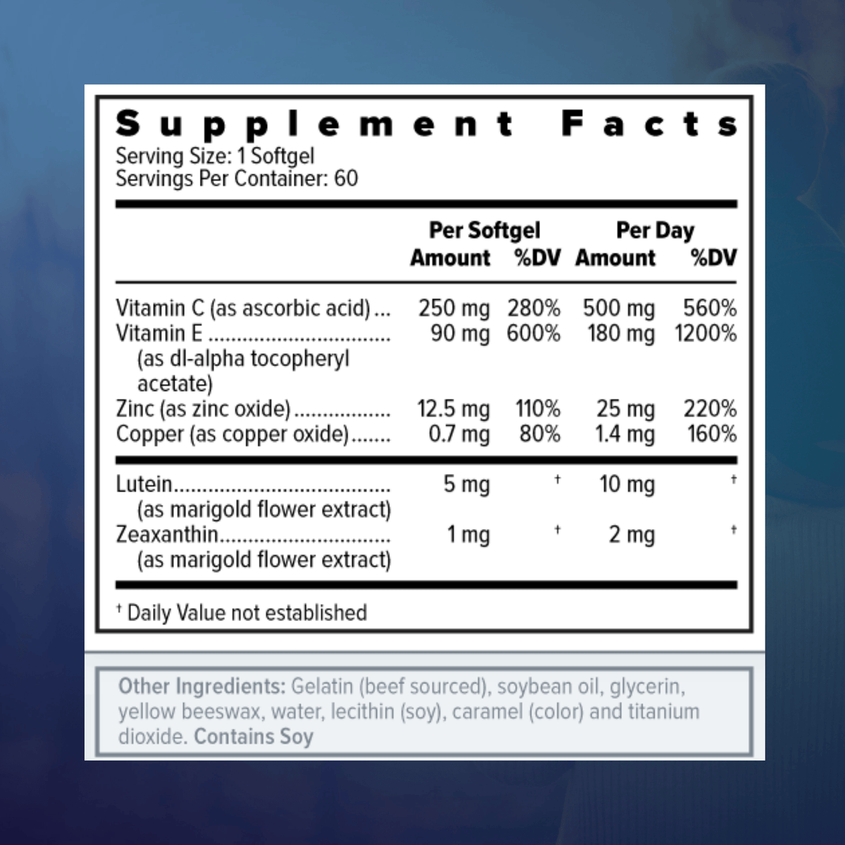 Focus Select® AREDS2 Based Formula