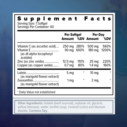 Focus Select® AREDS2 Based Formula