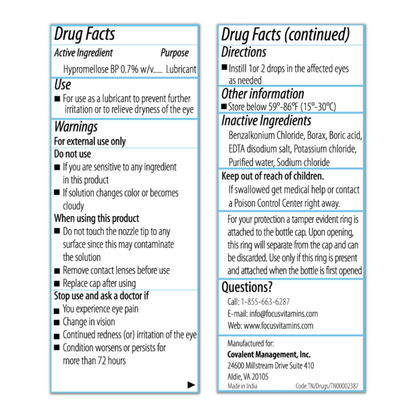 Focus PI Eye Drops - Wholesale