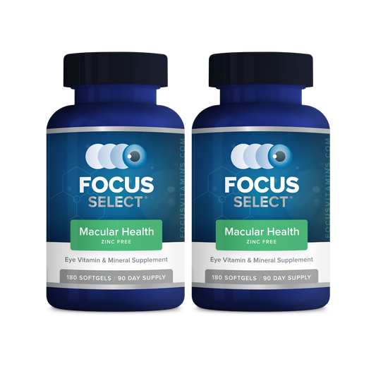 Focus Select® Zinc Free AREDS2-Based Formula (2 pack)